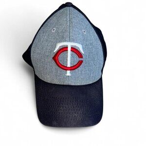 Minnesota Twins TC Baseball Unisex Gray and Navy Baseball Cap